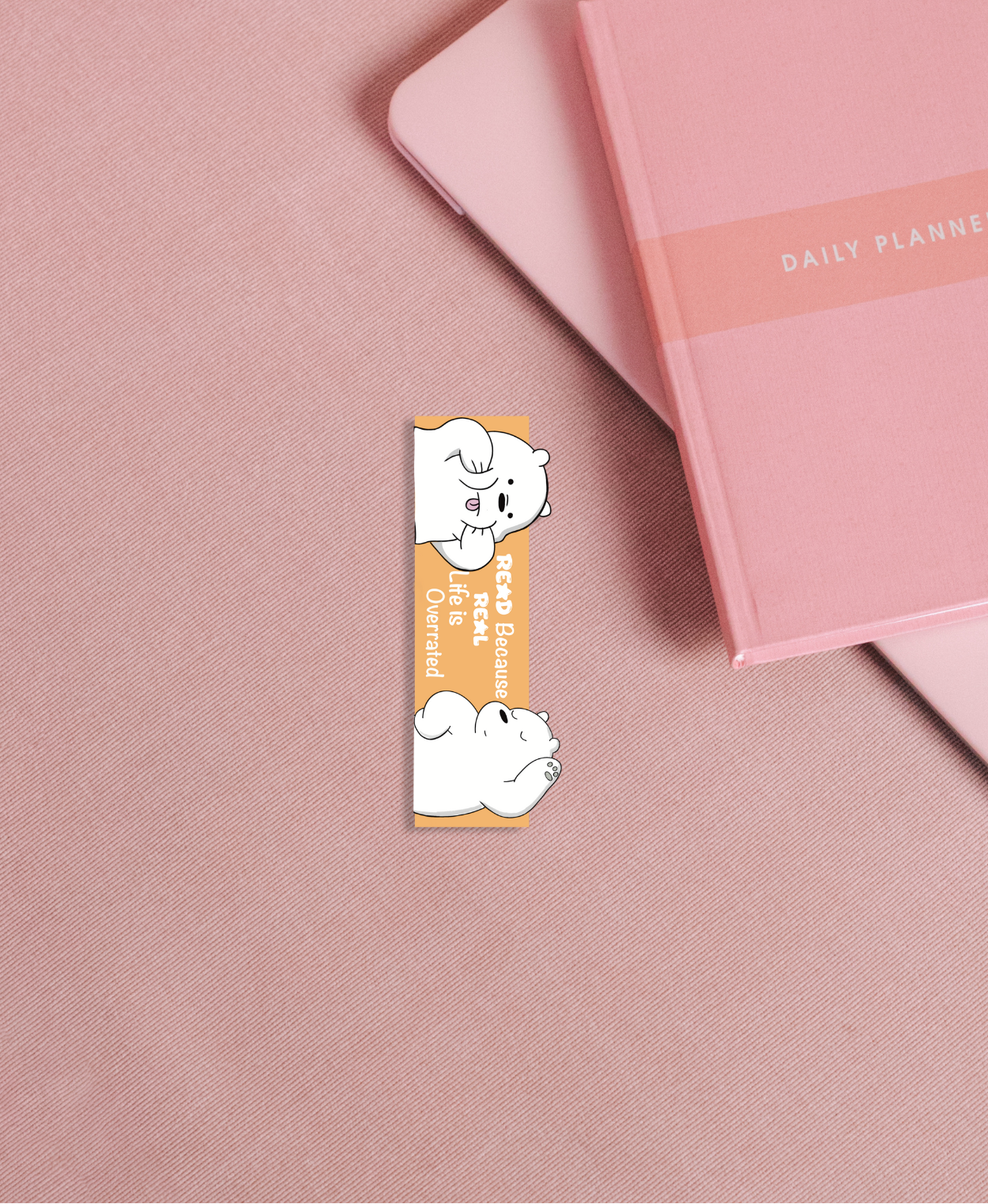 Cute and Cozy Set of 3 Magnetic Bookmarks