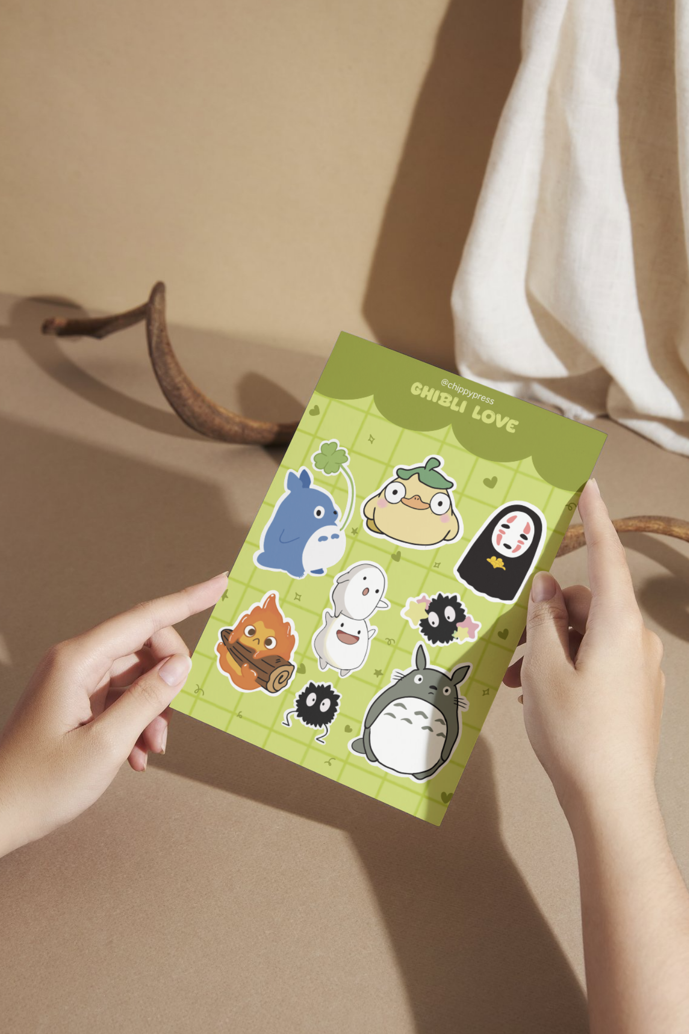 Ghibli Love Sticker Sheet