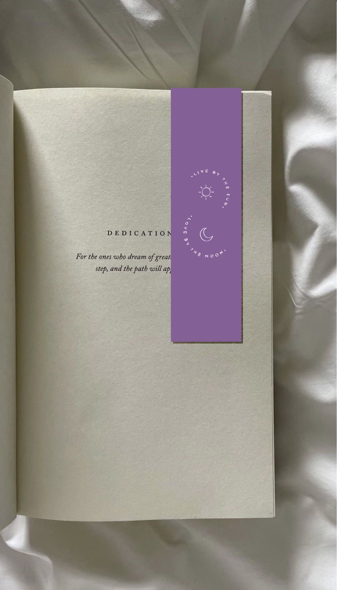 Live by the sun magnetic Bookmark