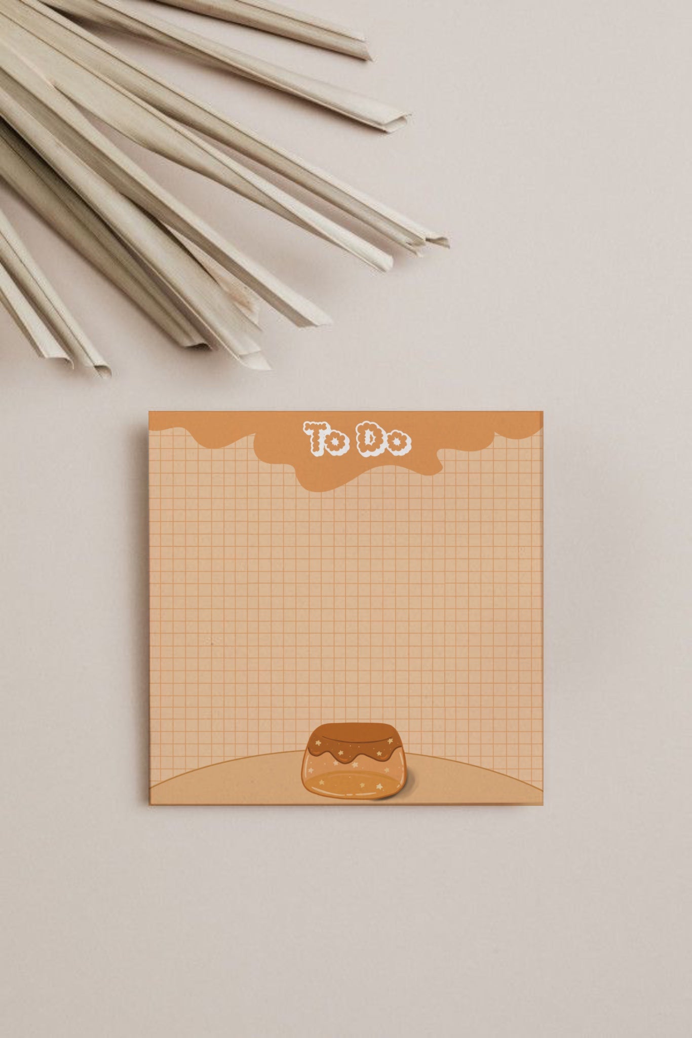 jelly pudding magnetic notepad