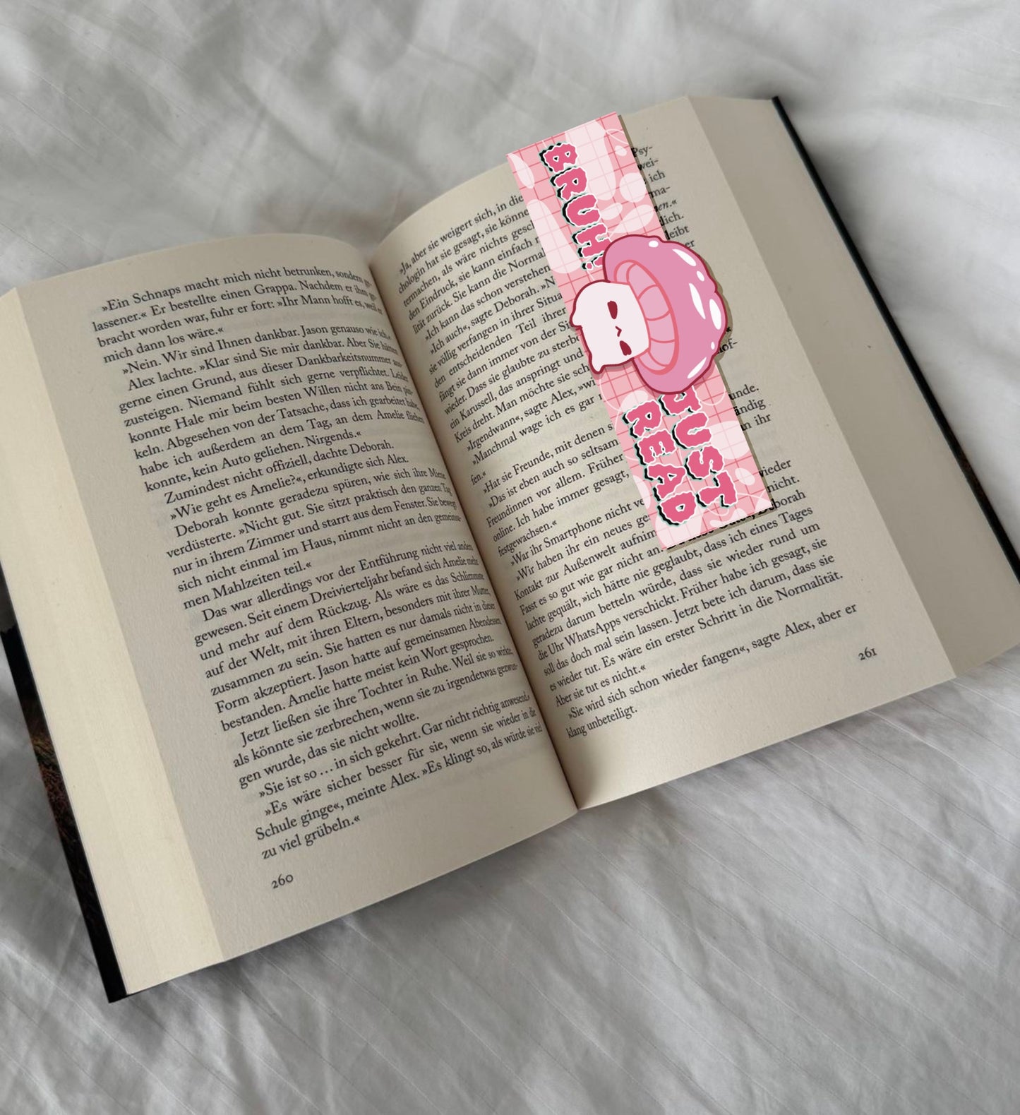 Mushroom bruh just read Magnetic Bookmark