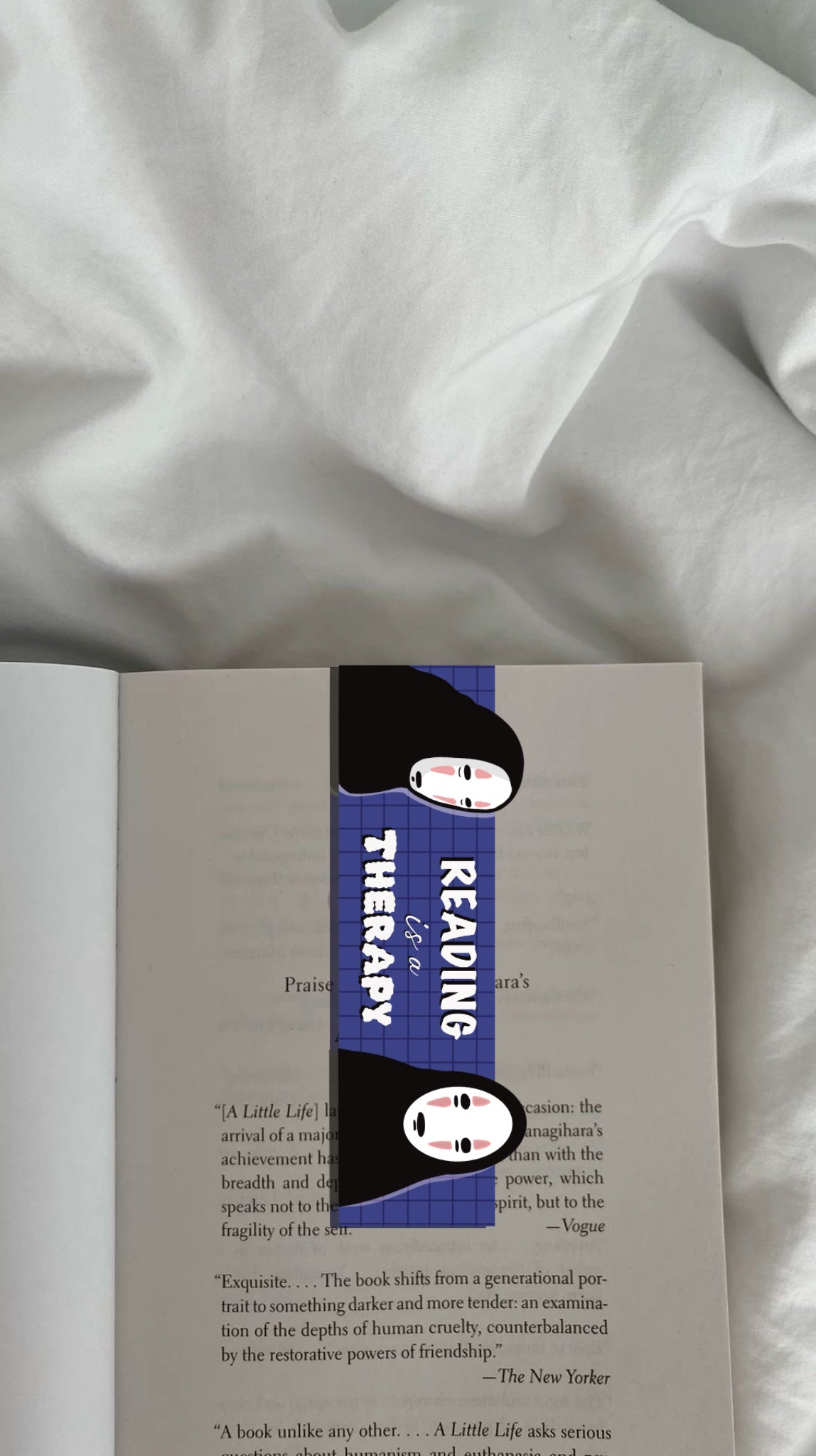 Spirited ghost Magnetic Bookmark