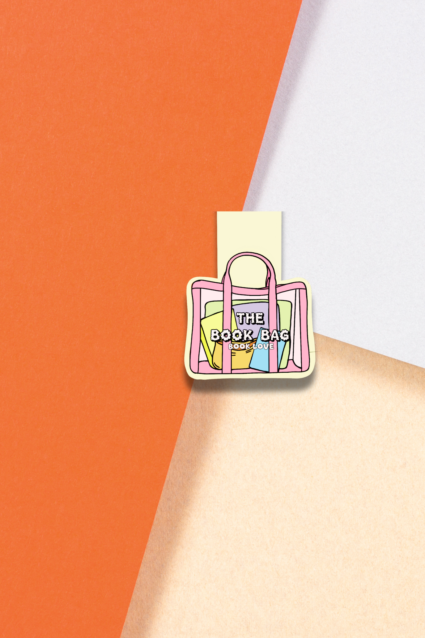 The Book Bag Magnetic Bookmark