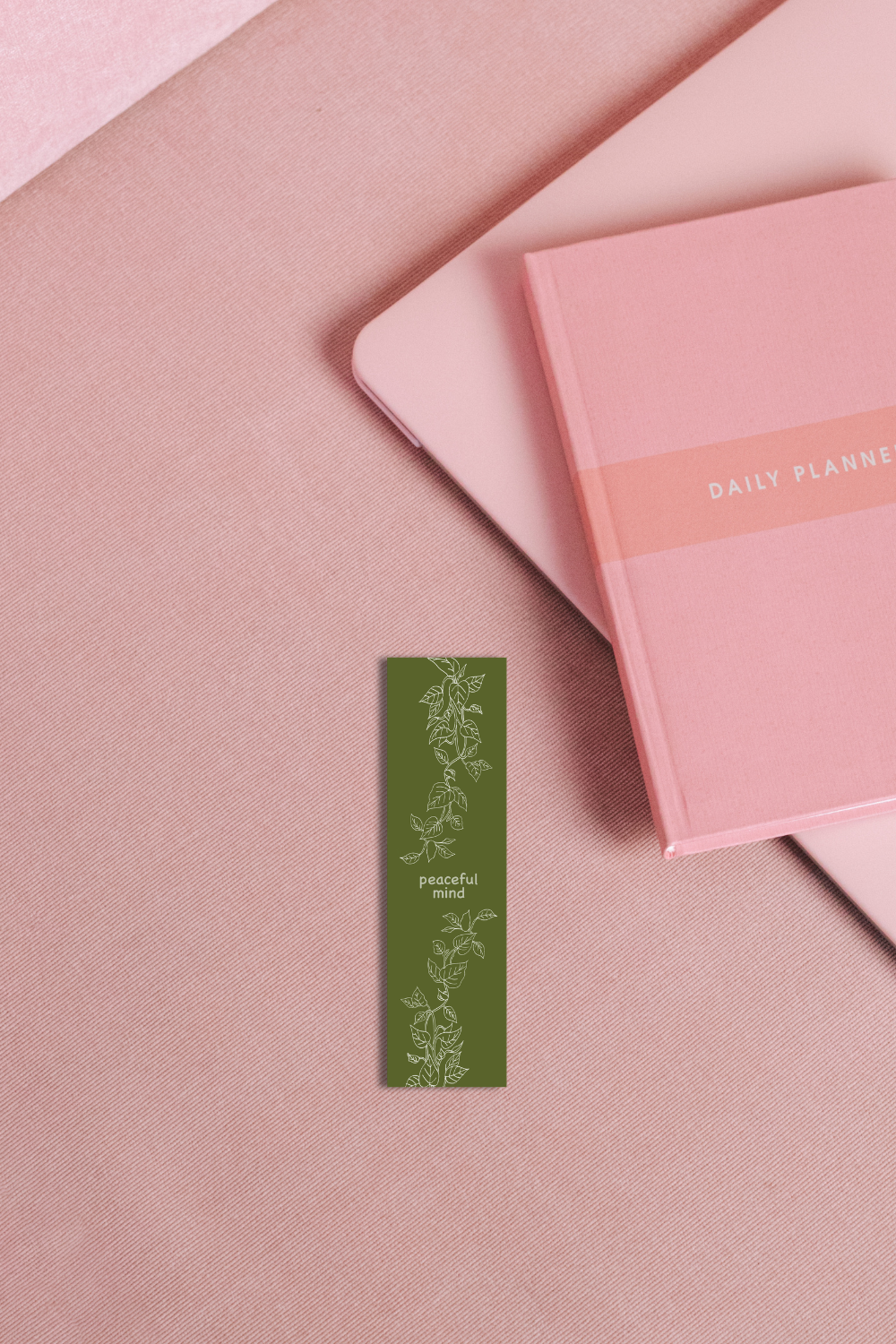 Leaves line art magnetic Bookmark