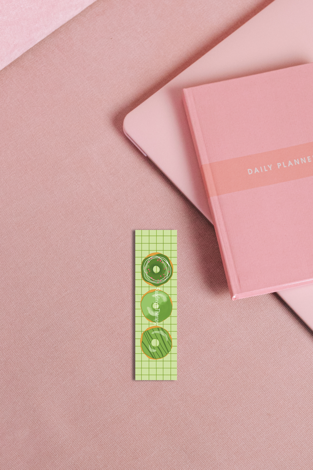 Three green donuts magnetic Bookmarks