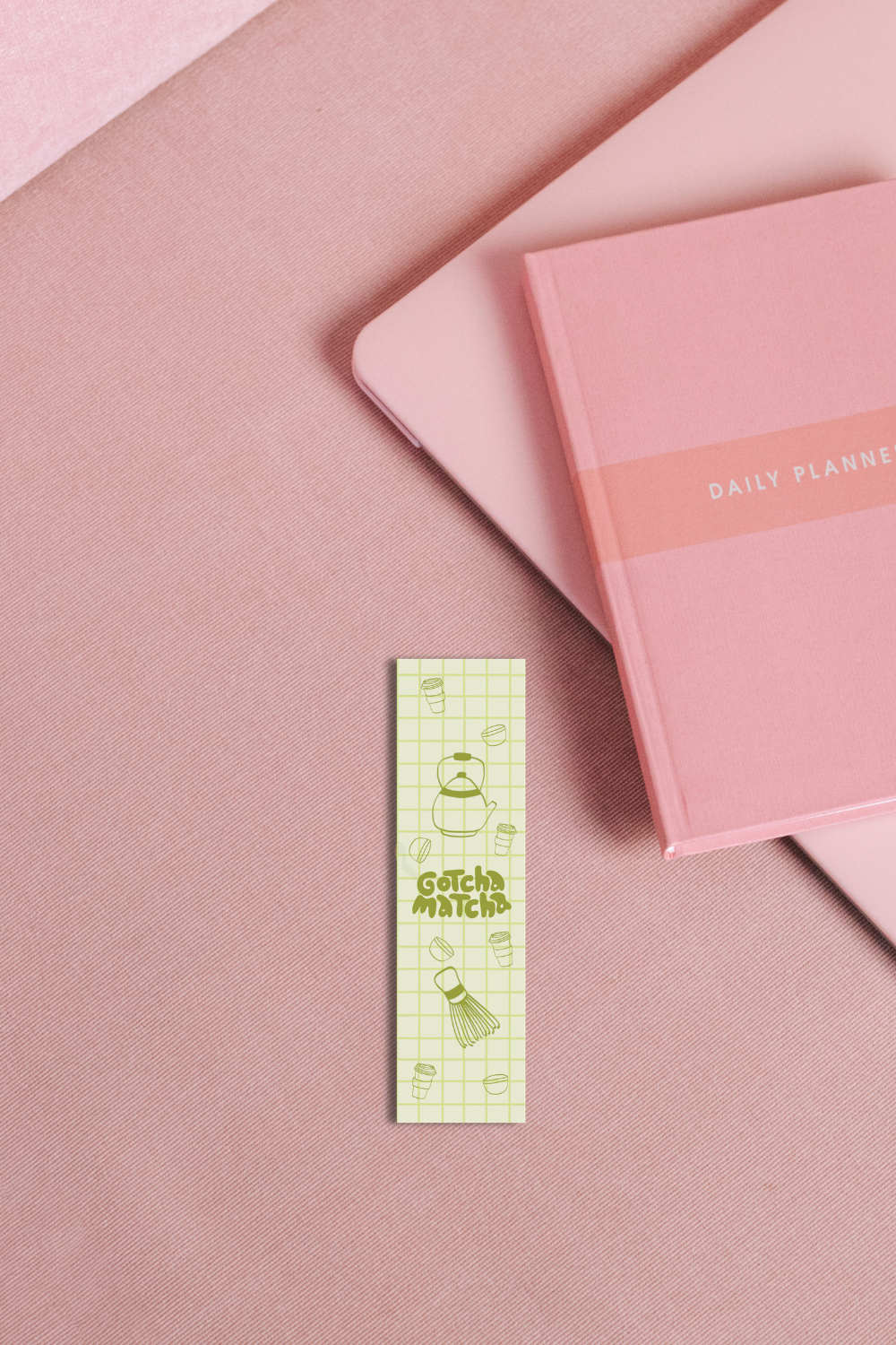 Gotcha Matcha magnetic Bookmark