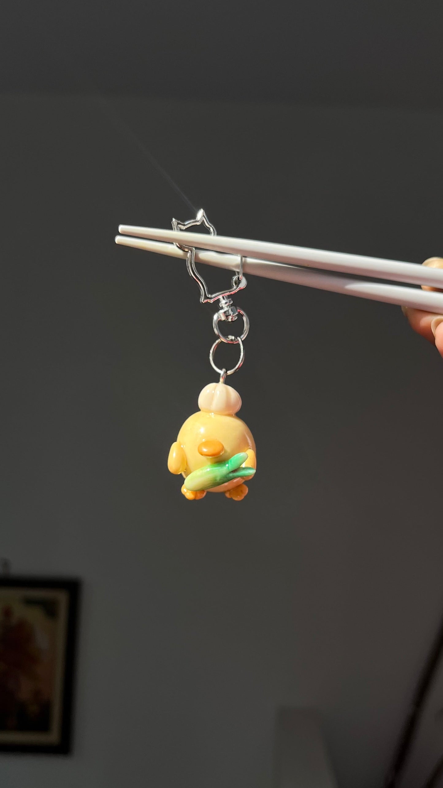 Wobbly duck with dumpling