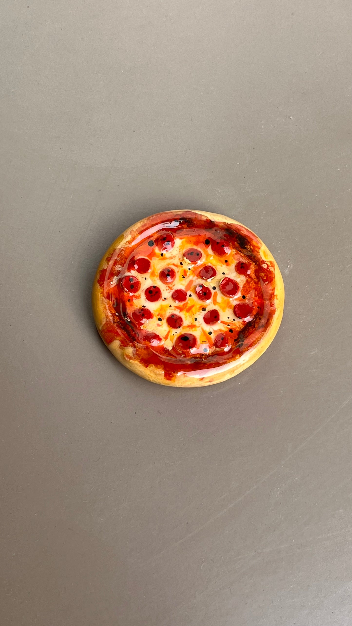 Pepperoni Pizza Fridge Magnet