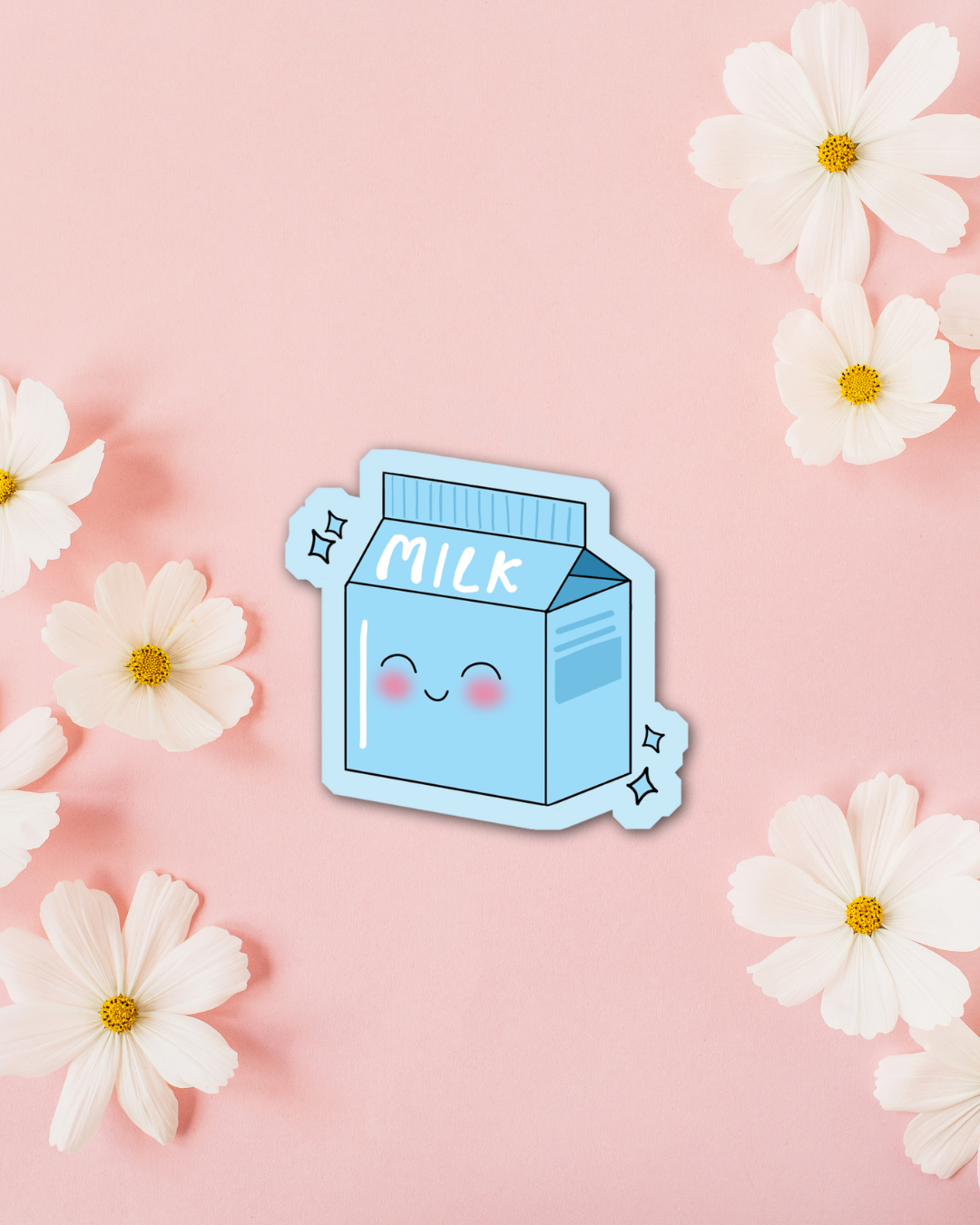 Milk blue box