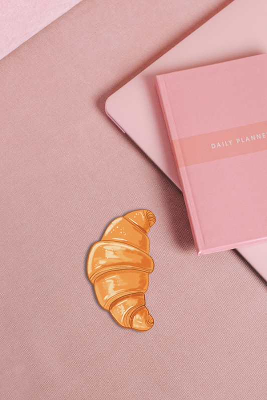 3D Croissant Bookmark