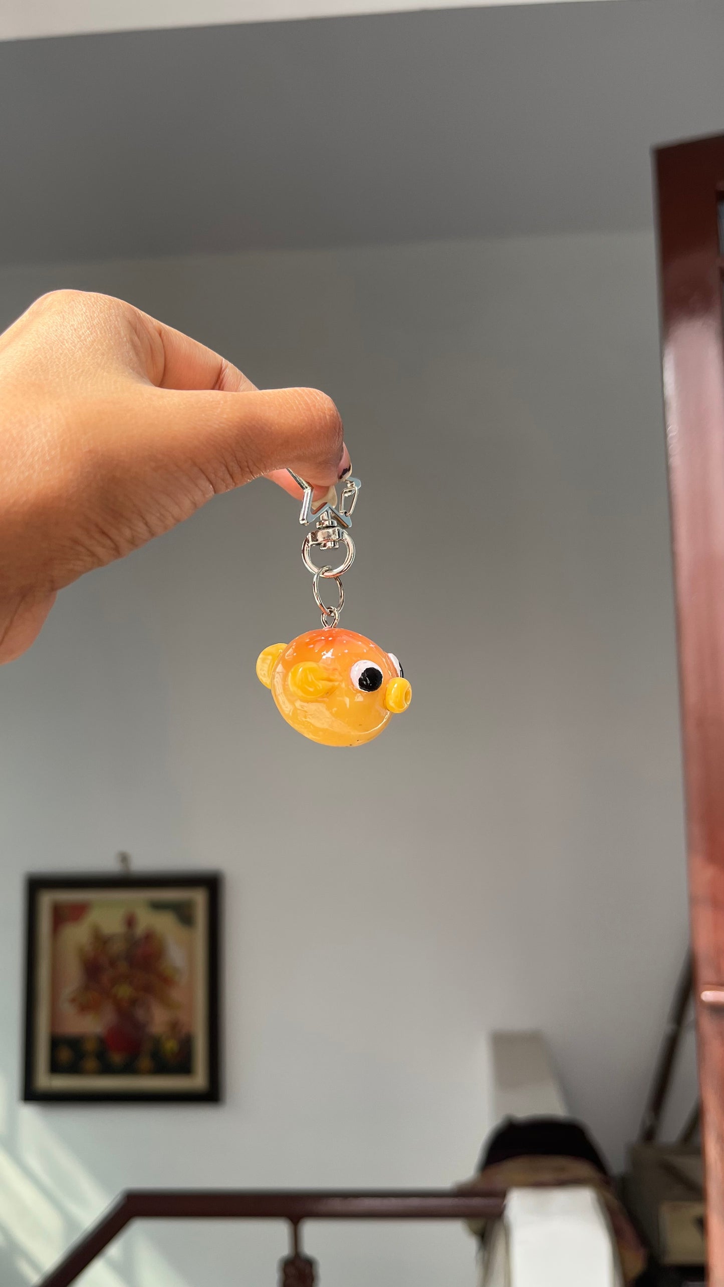 Yellow puffer fish