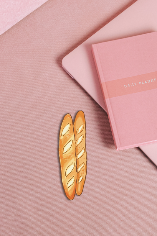 3D bakery bread Bookmark