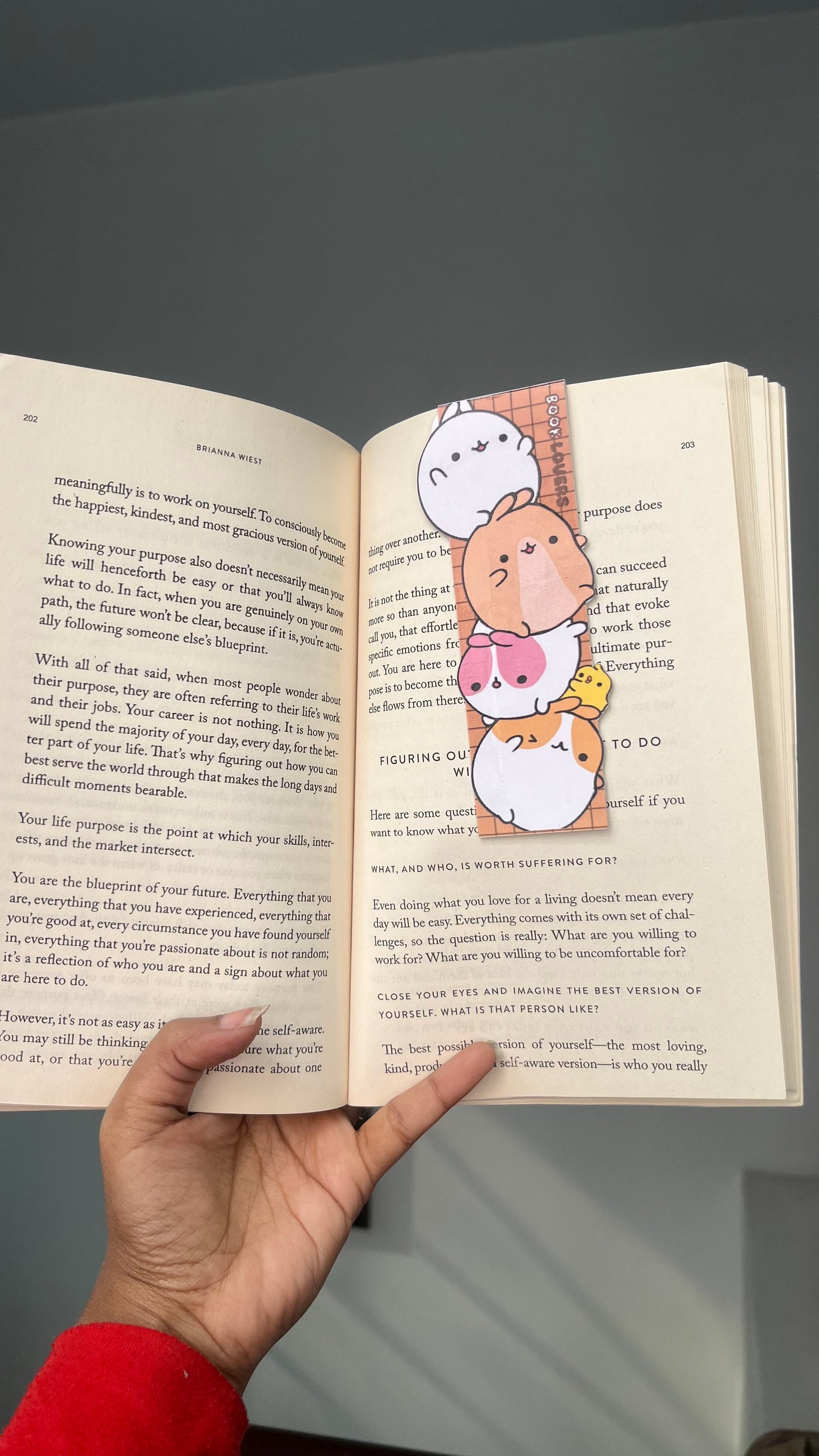 Book lovers Magnetic Bookmark