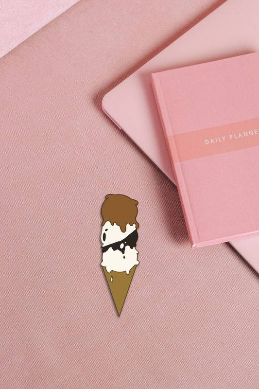 3D Ice-cream Bookmark