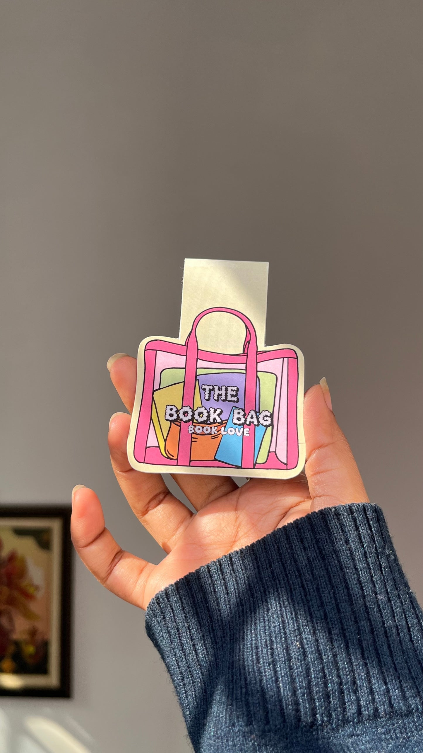 The Book Bag Magnetic Bookmark