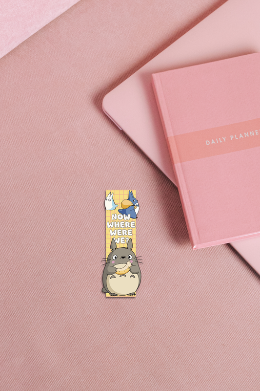 Now where were we Ghibli Magnetic Bookmark