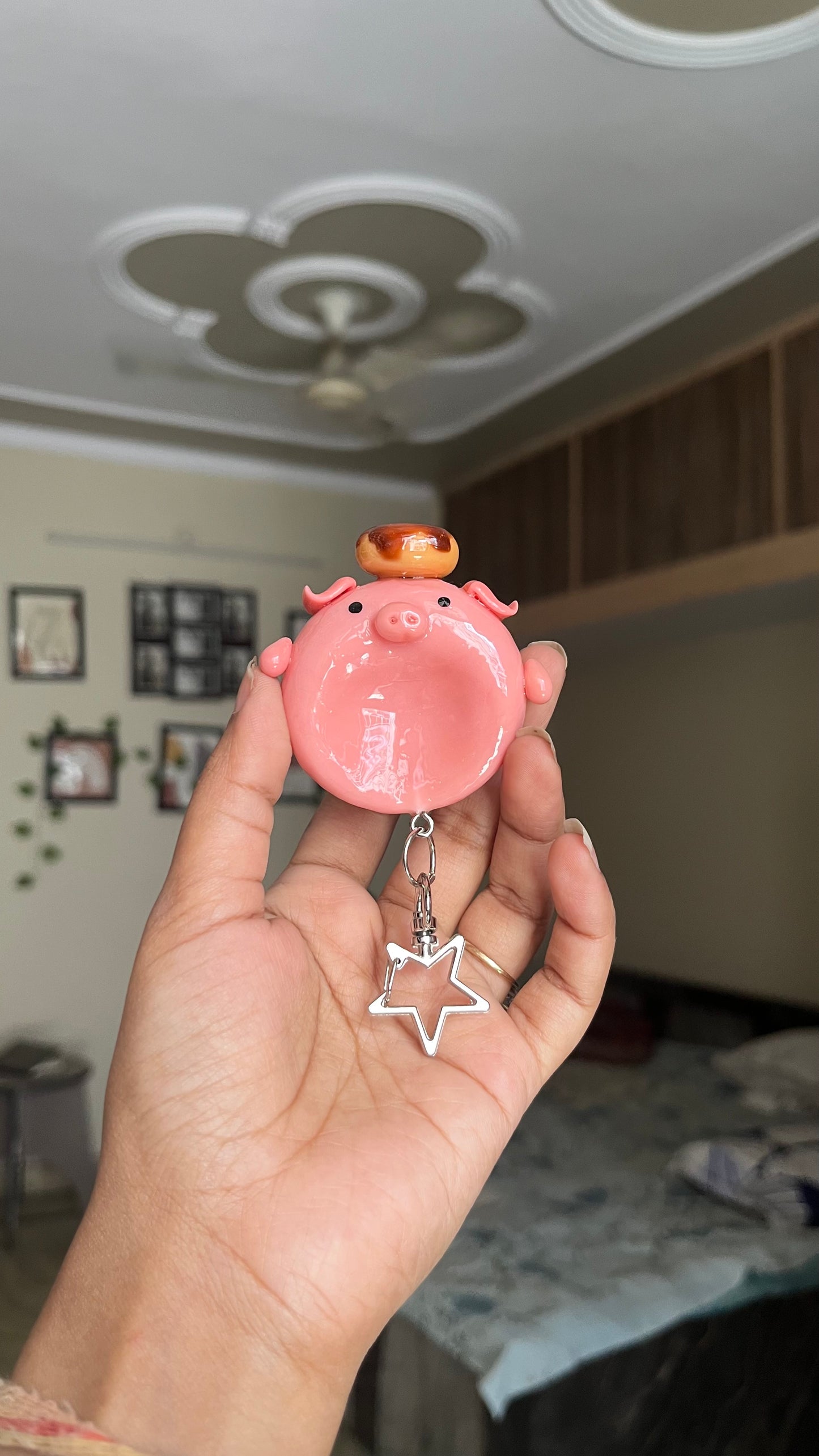 Piglets Worry Stone