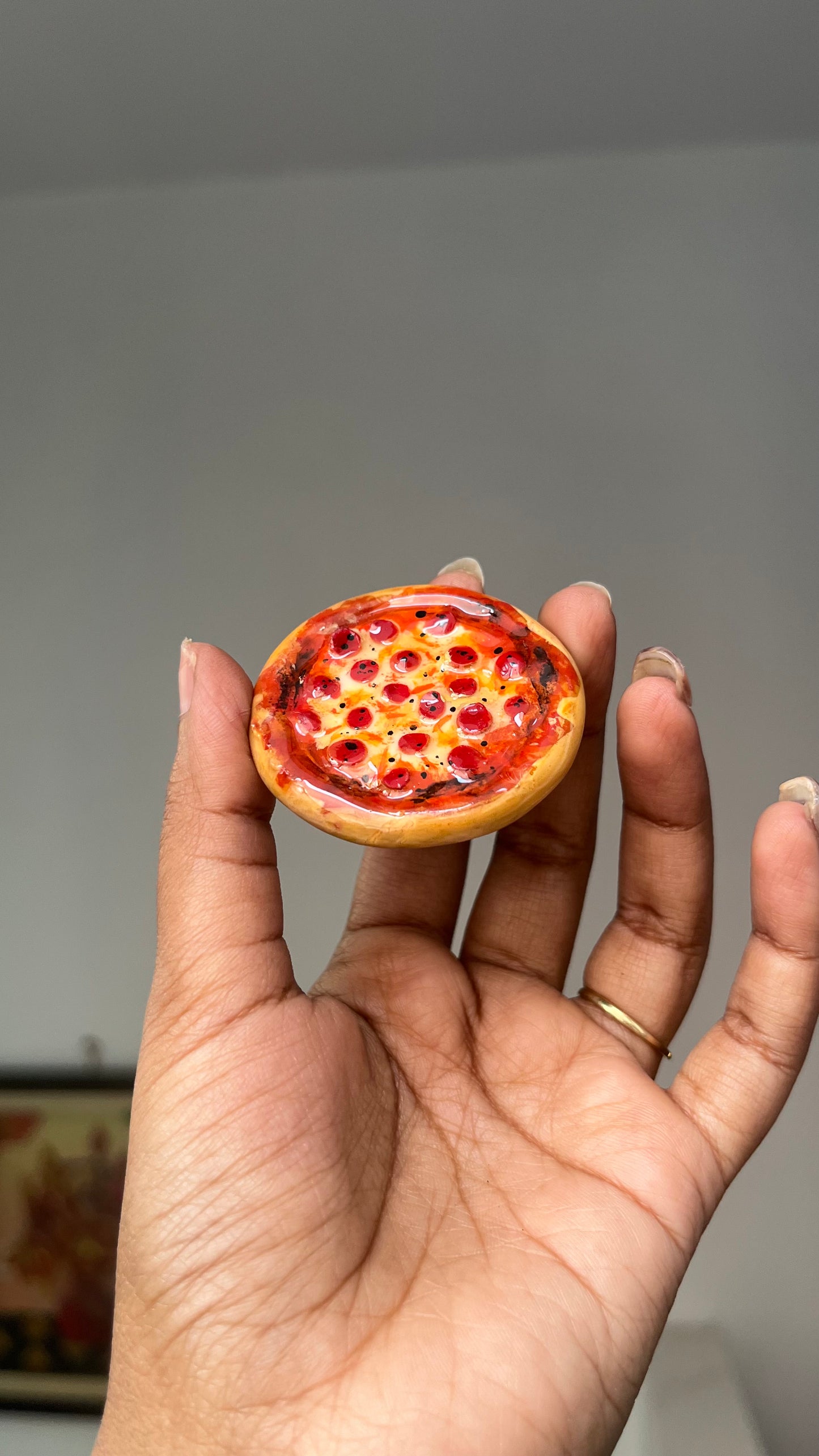 Pepperoni Pizza Fridge Magnet