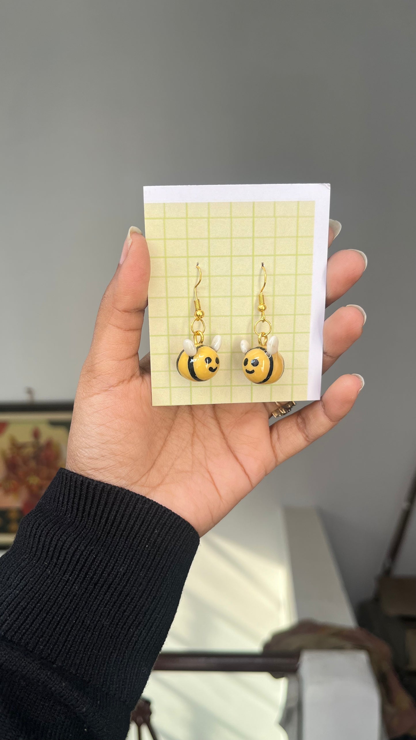 Honey Bee Earrings