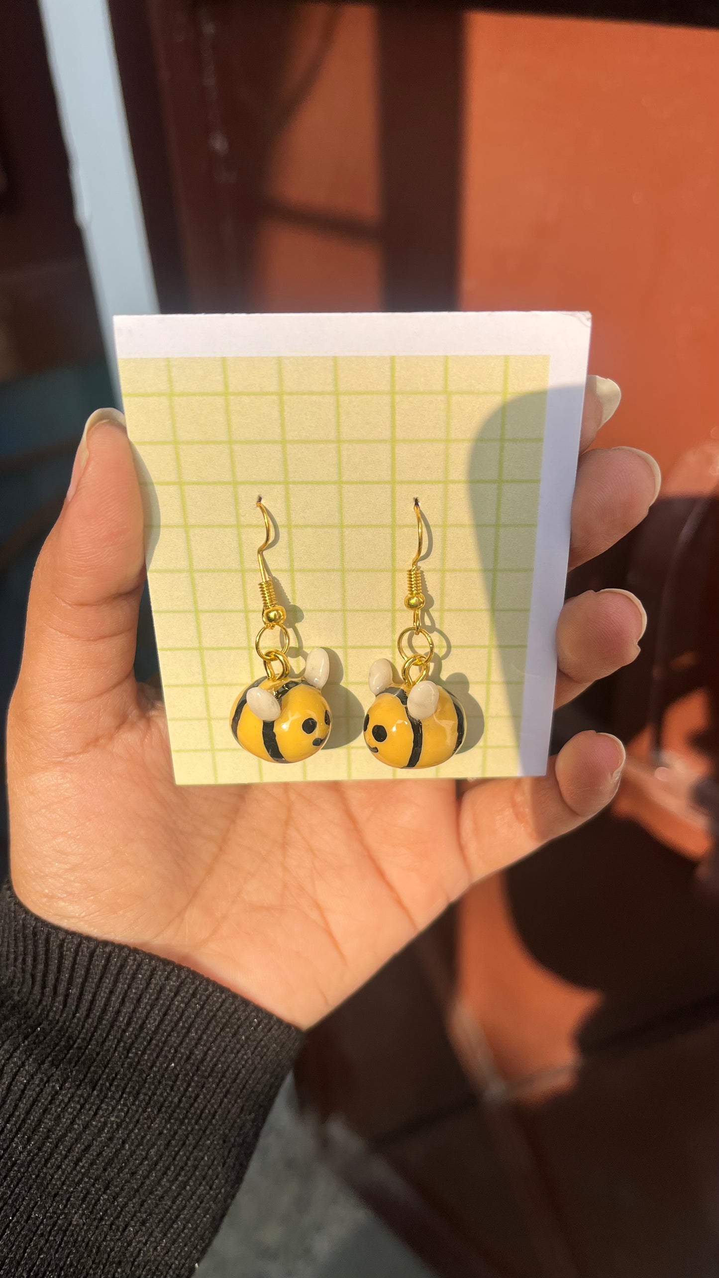 Honey Bee Earrings
