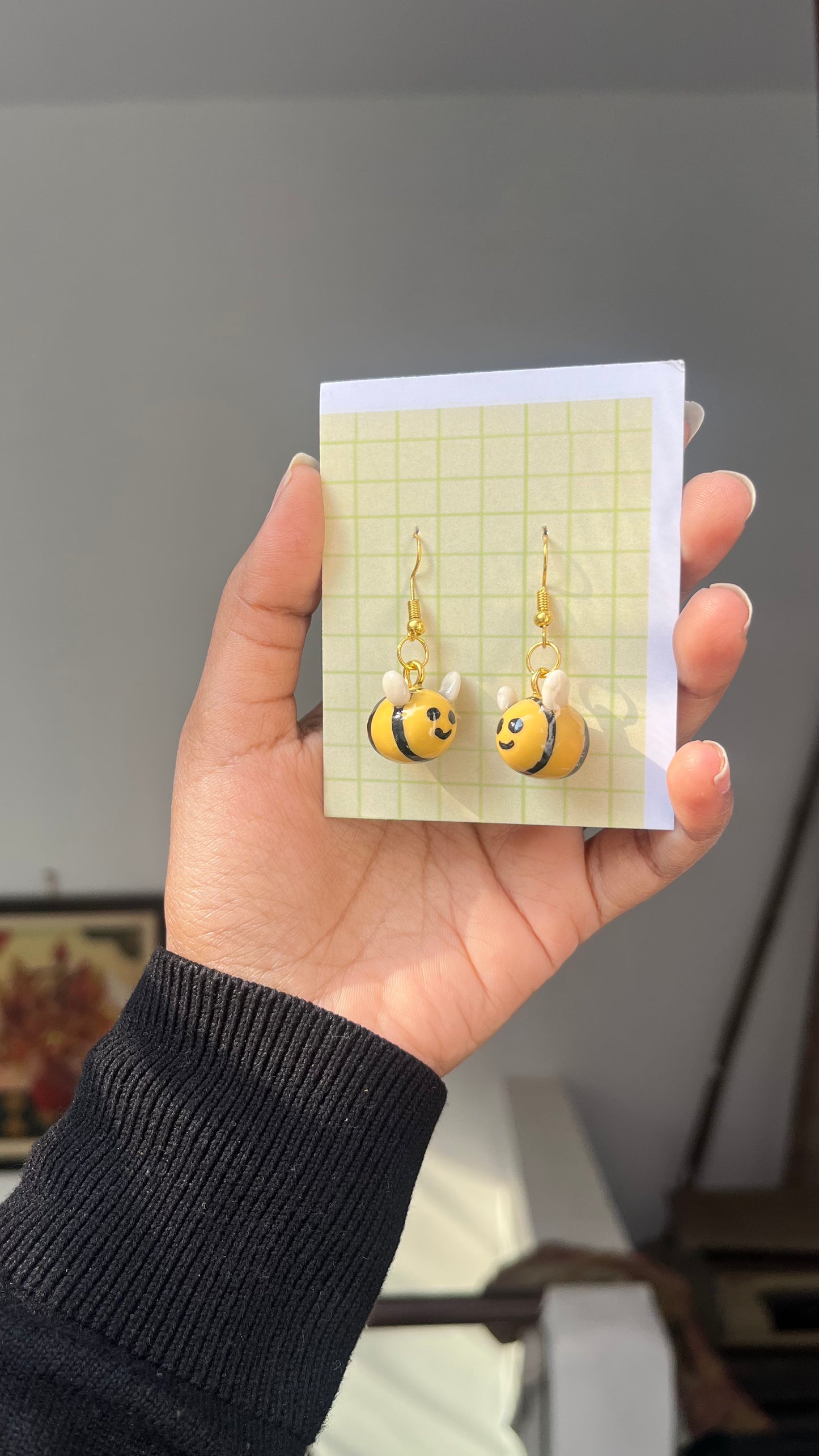 Honey Bee Earrings
