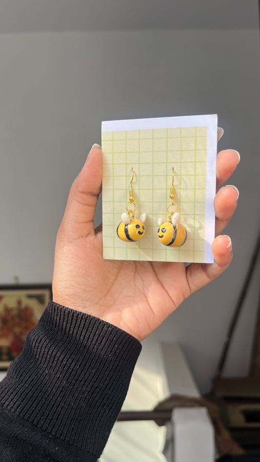 Honey Bee Earrings