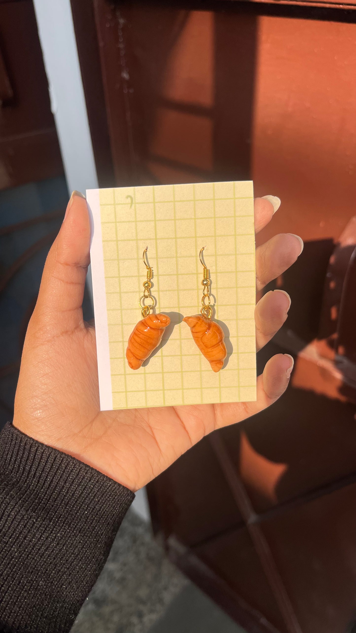 Croissant Earrings