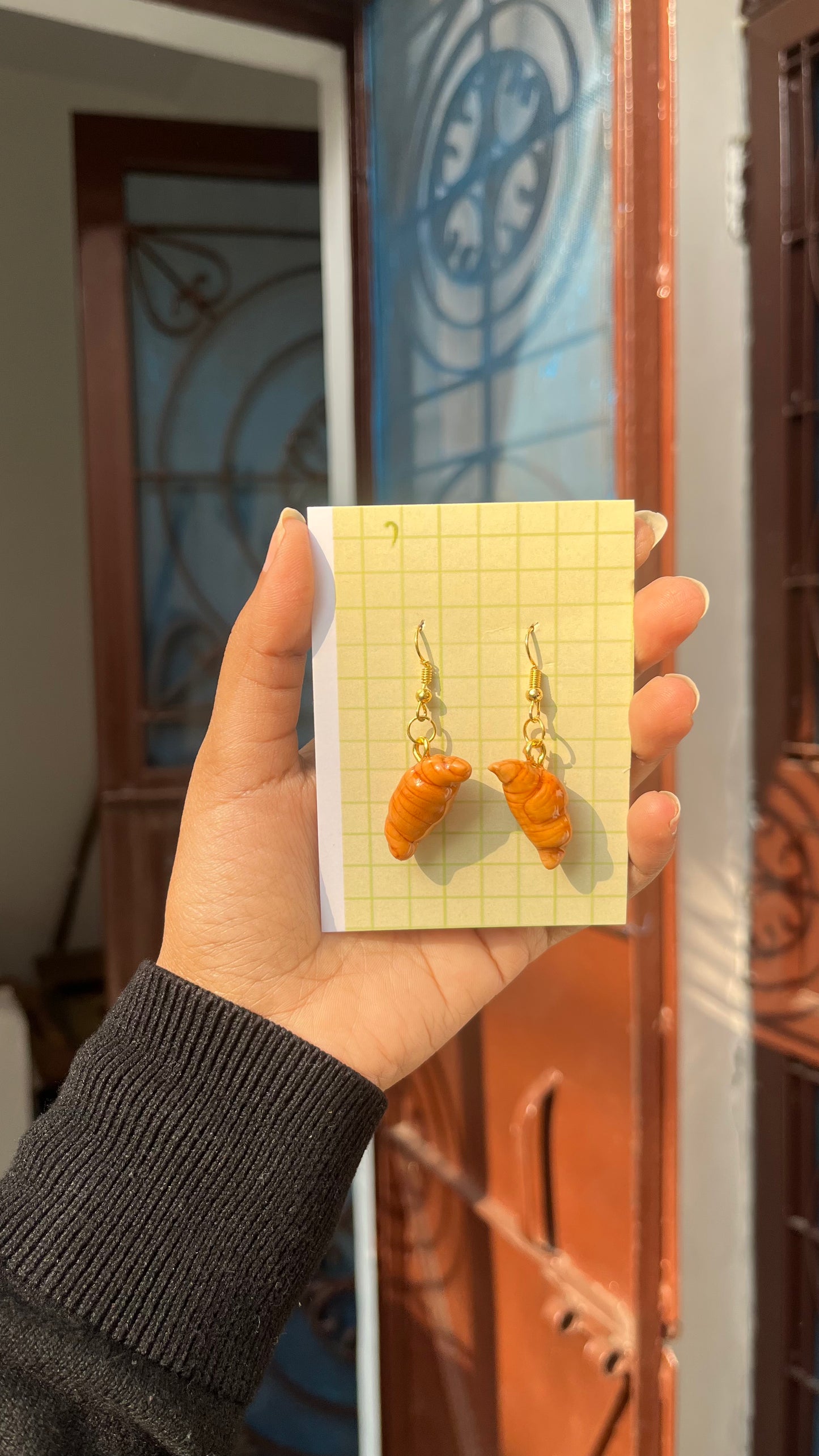 Croissant Earrings