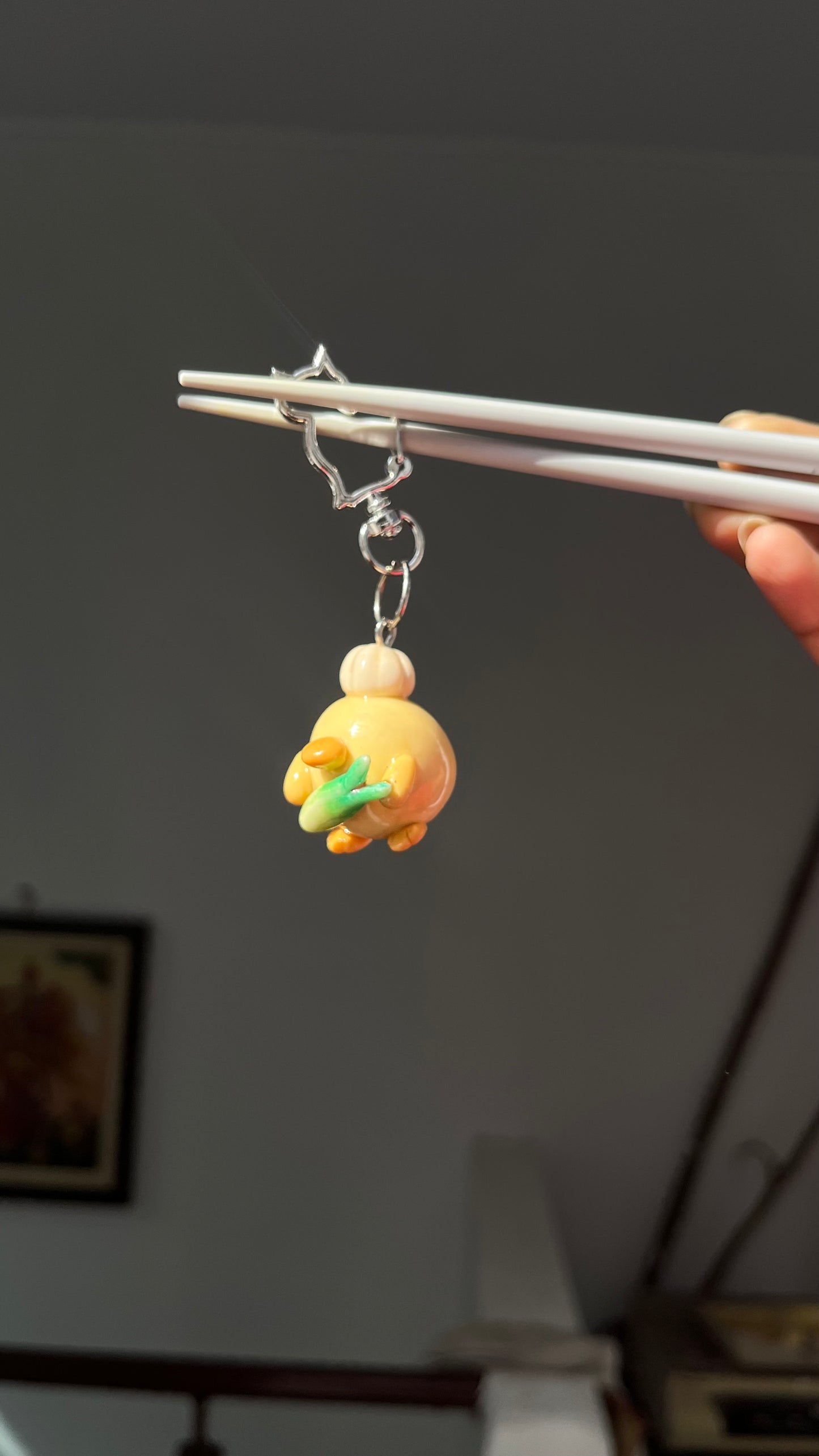 Wobbly duck with dumpling