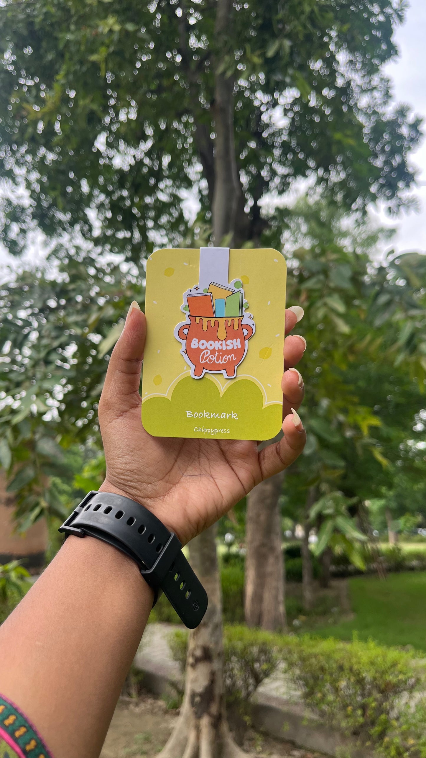 bookish potion magnetic bookmark