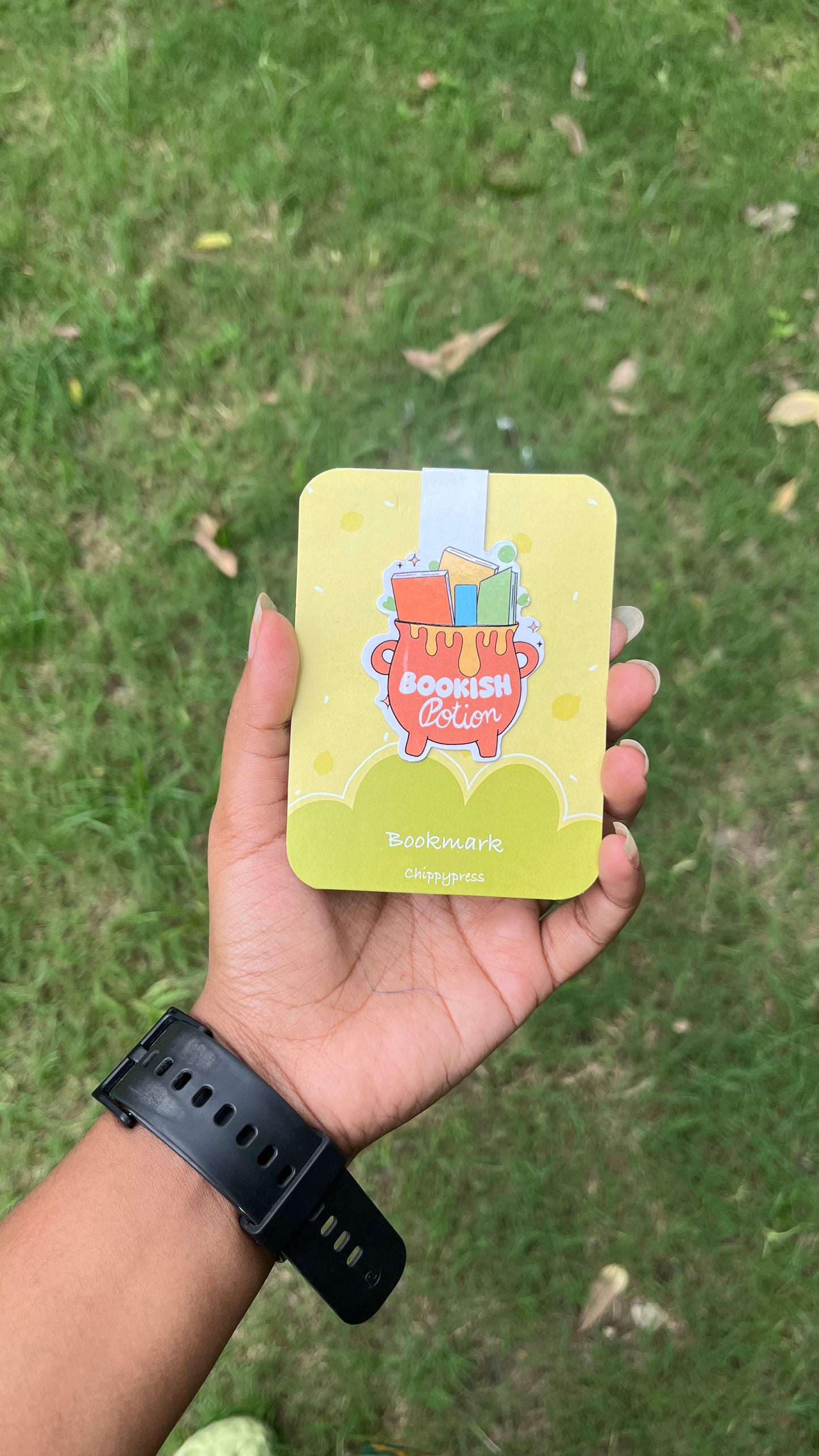 bookish potion magnetic bookmark