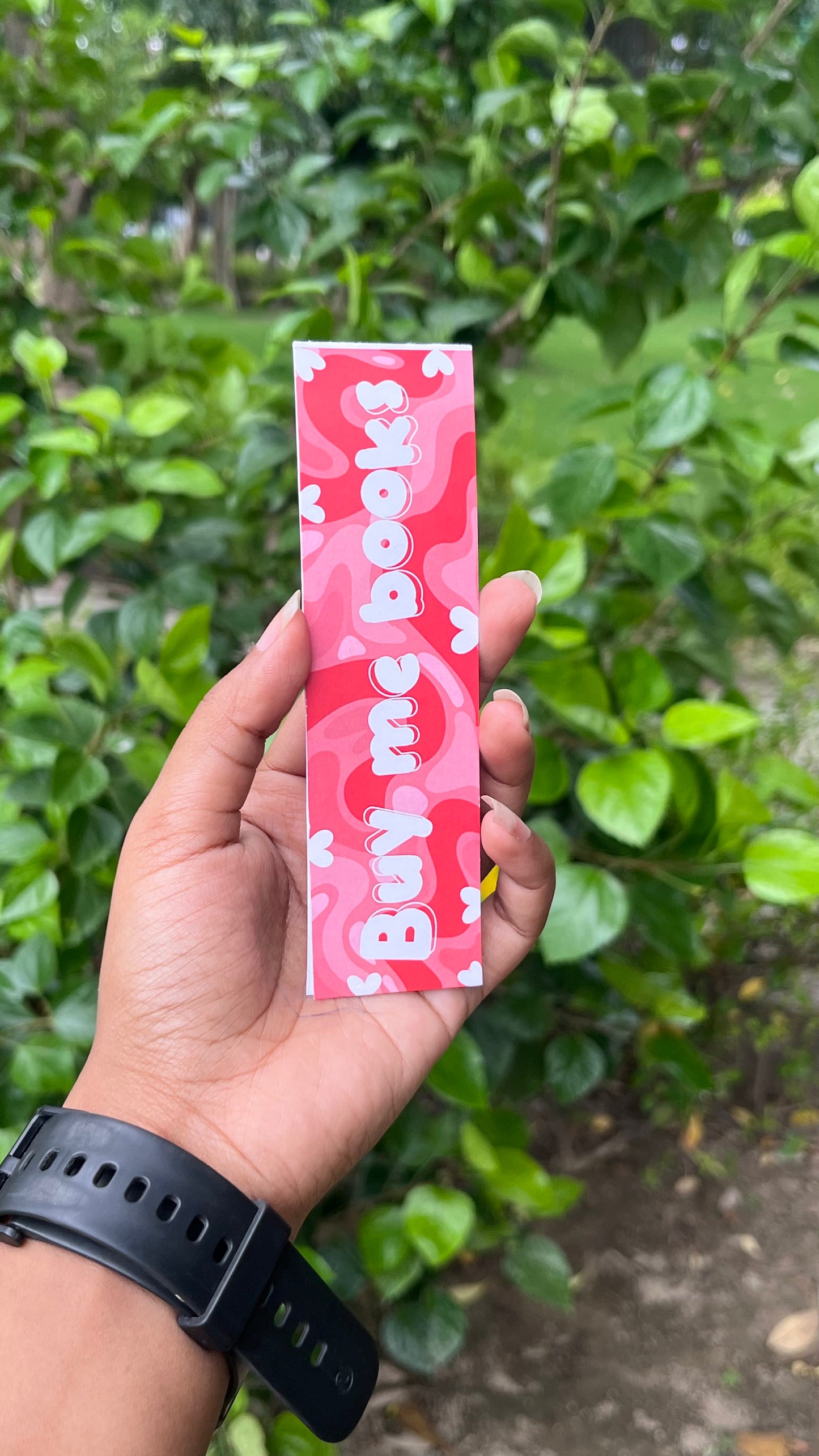 buy me books magnetic bookmark