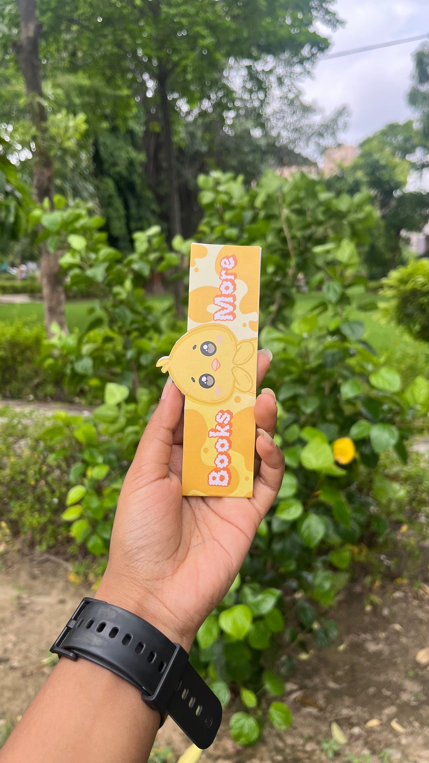 more books magnetic bookmark