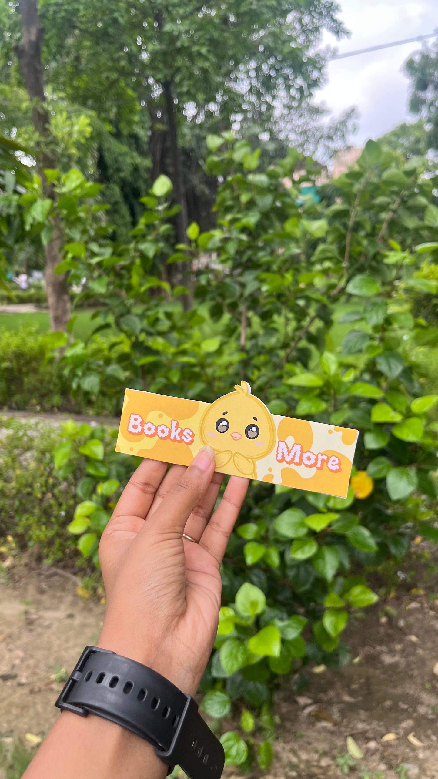 more books magnetic bookmark