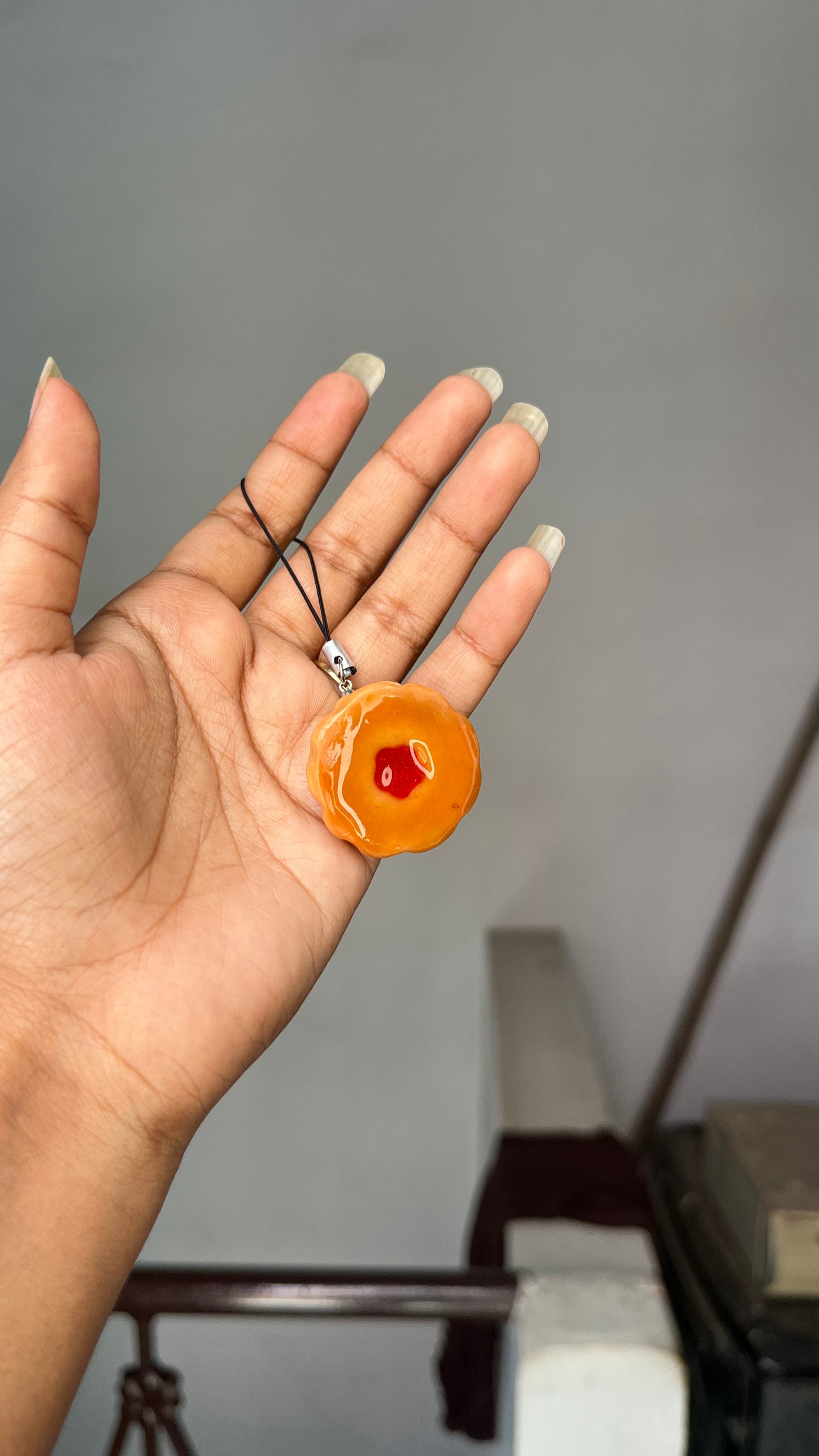 cherry filling biscuit charm