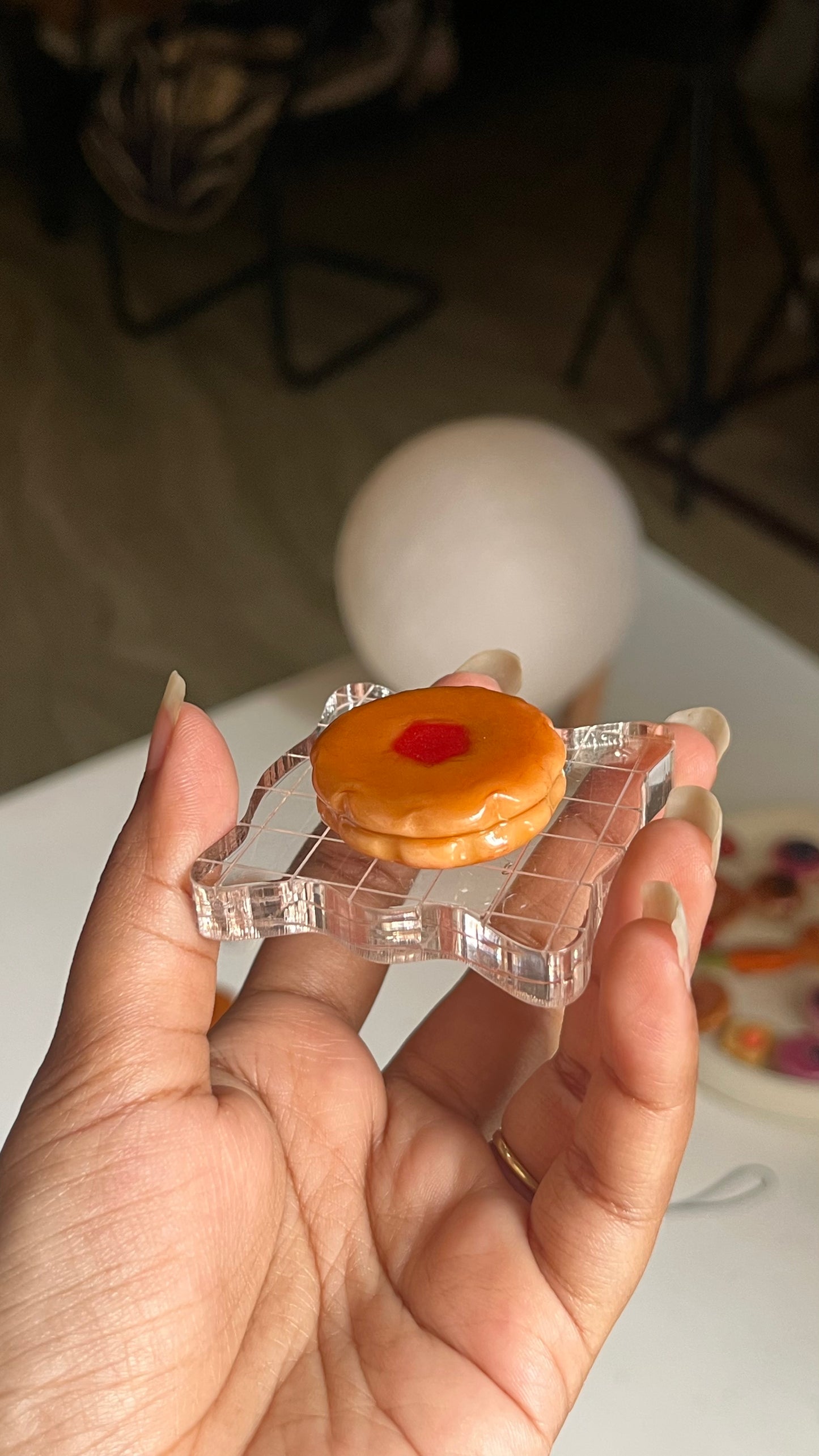 cherry filling biscuit charm