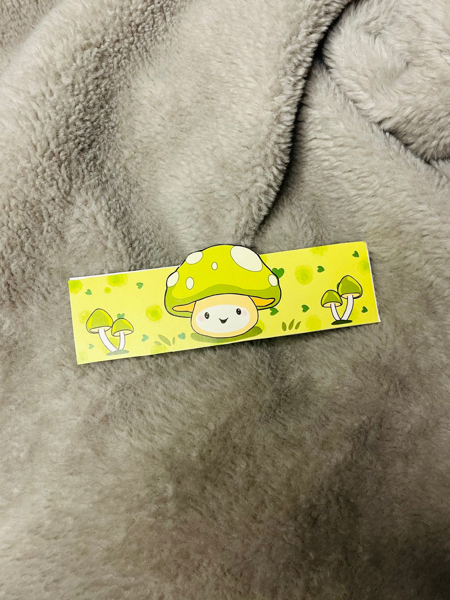 Mushroom Man Magnetic Bookmark