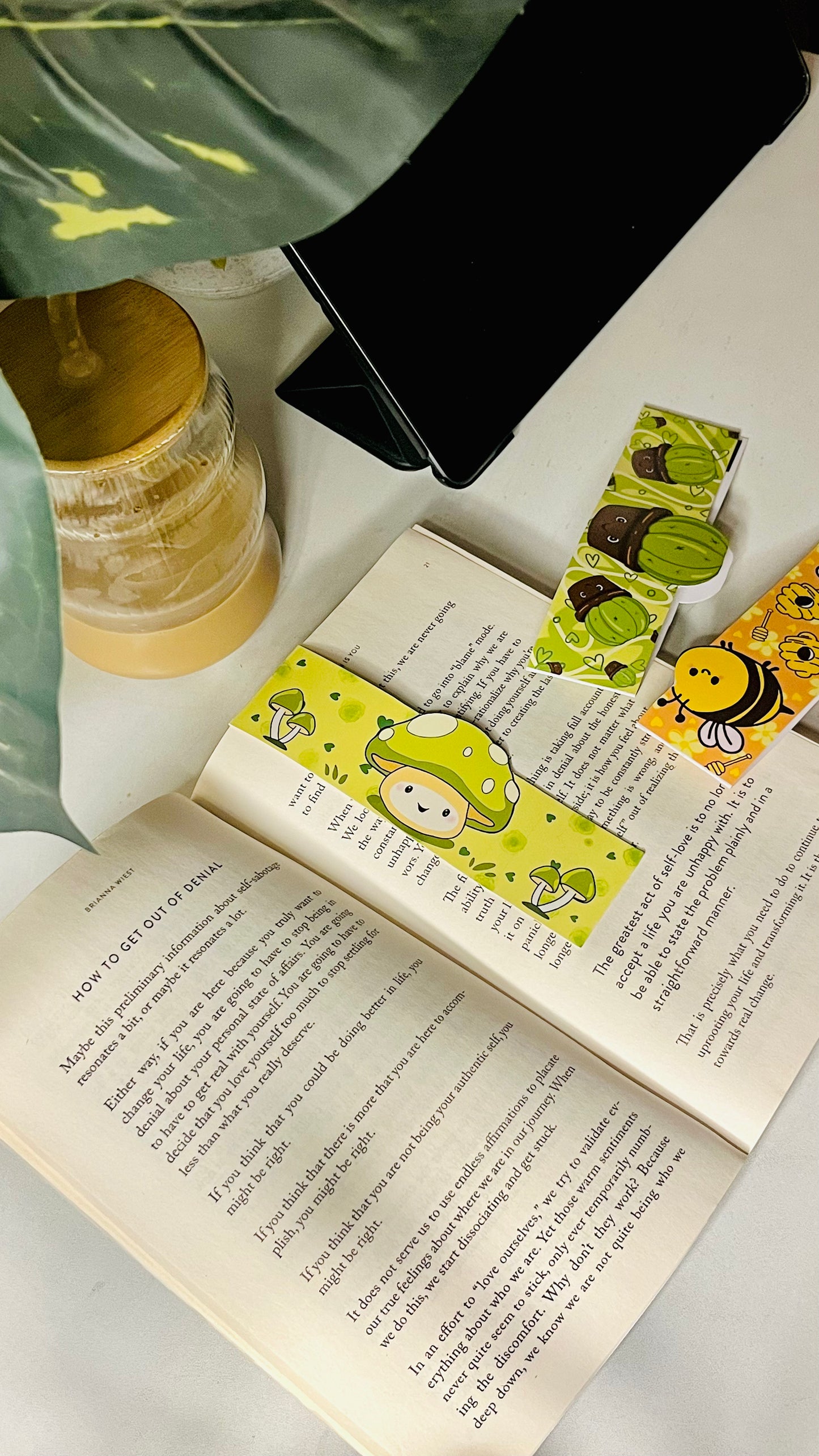 Mushroom Man Magnetic Bookmark