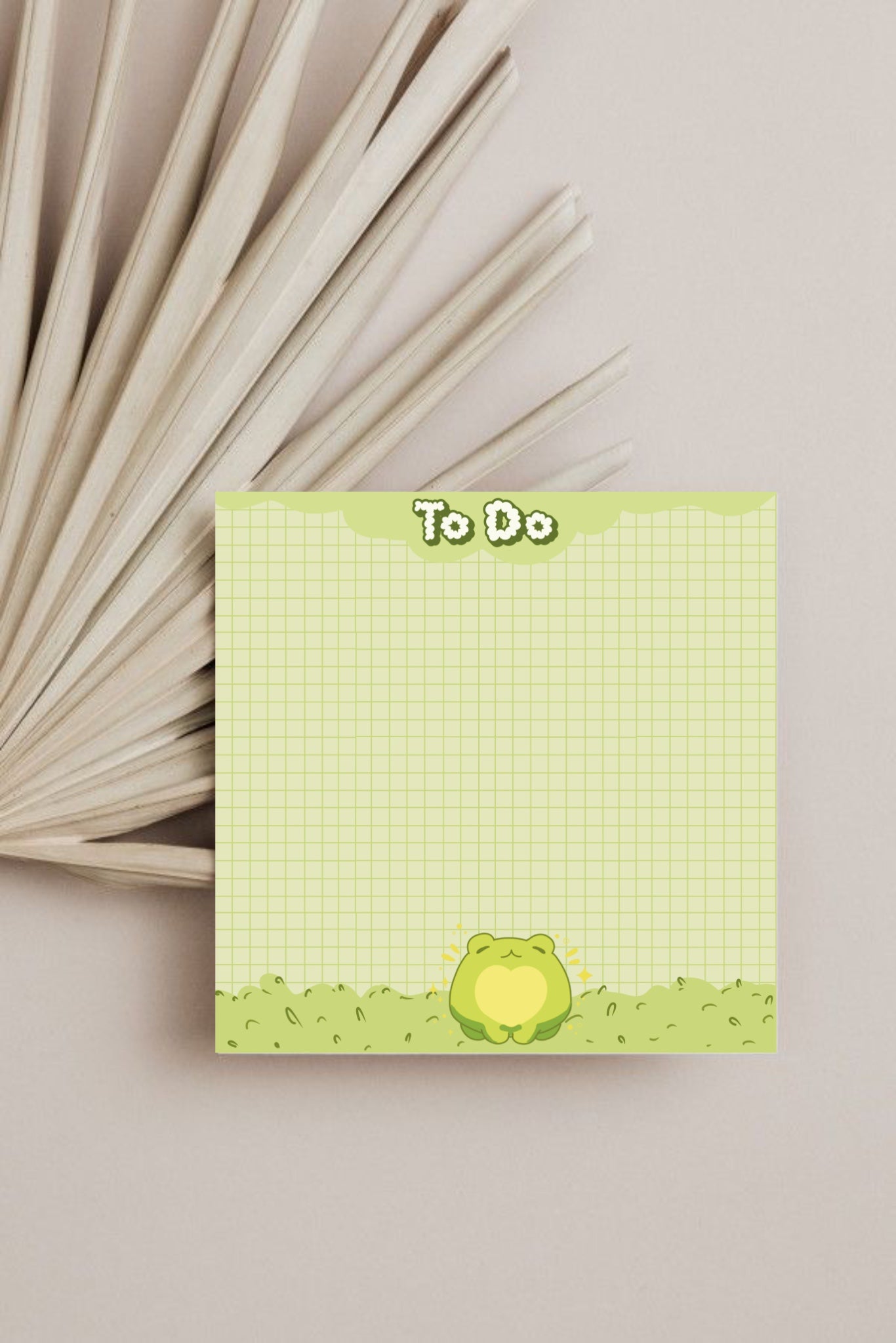 Froggy magnetic notepad