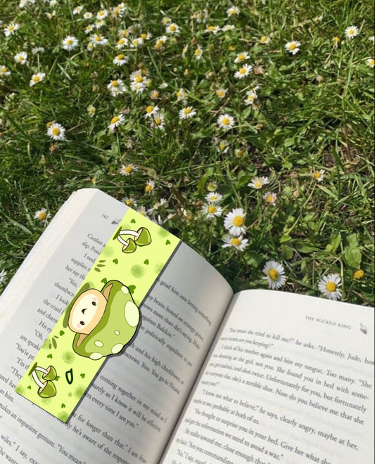 Mushroom Man Magnetic Bookmark