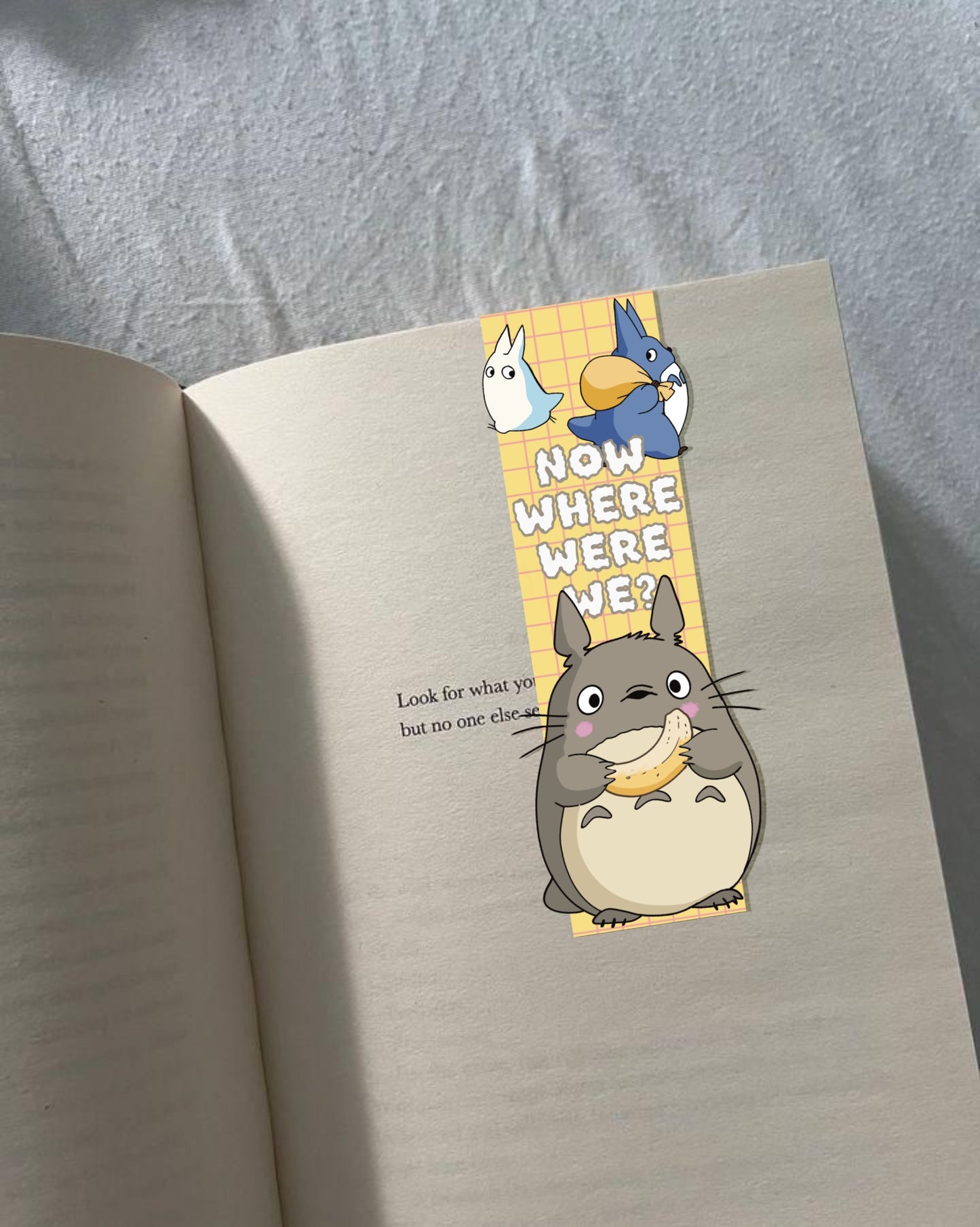 Now where were we Ghibli Magnetic Bookmark