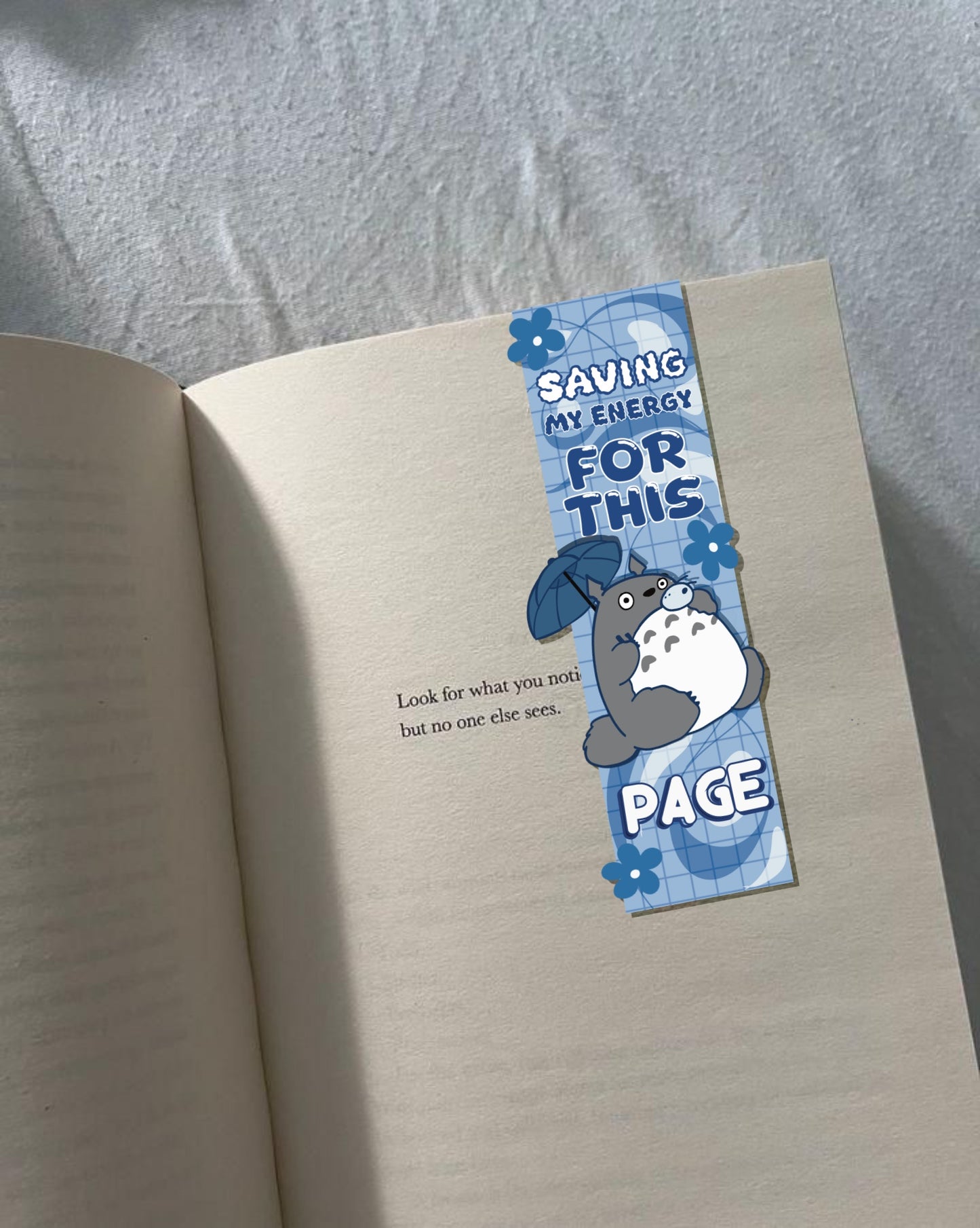 Saving my energy for this Ghibli Magnetic Bookmark