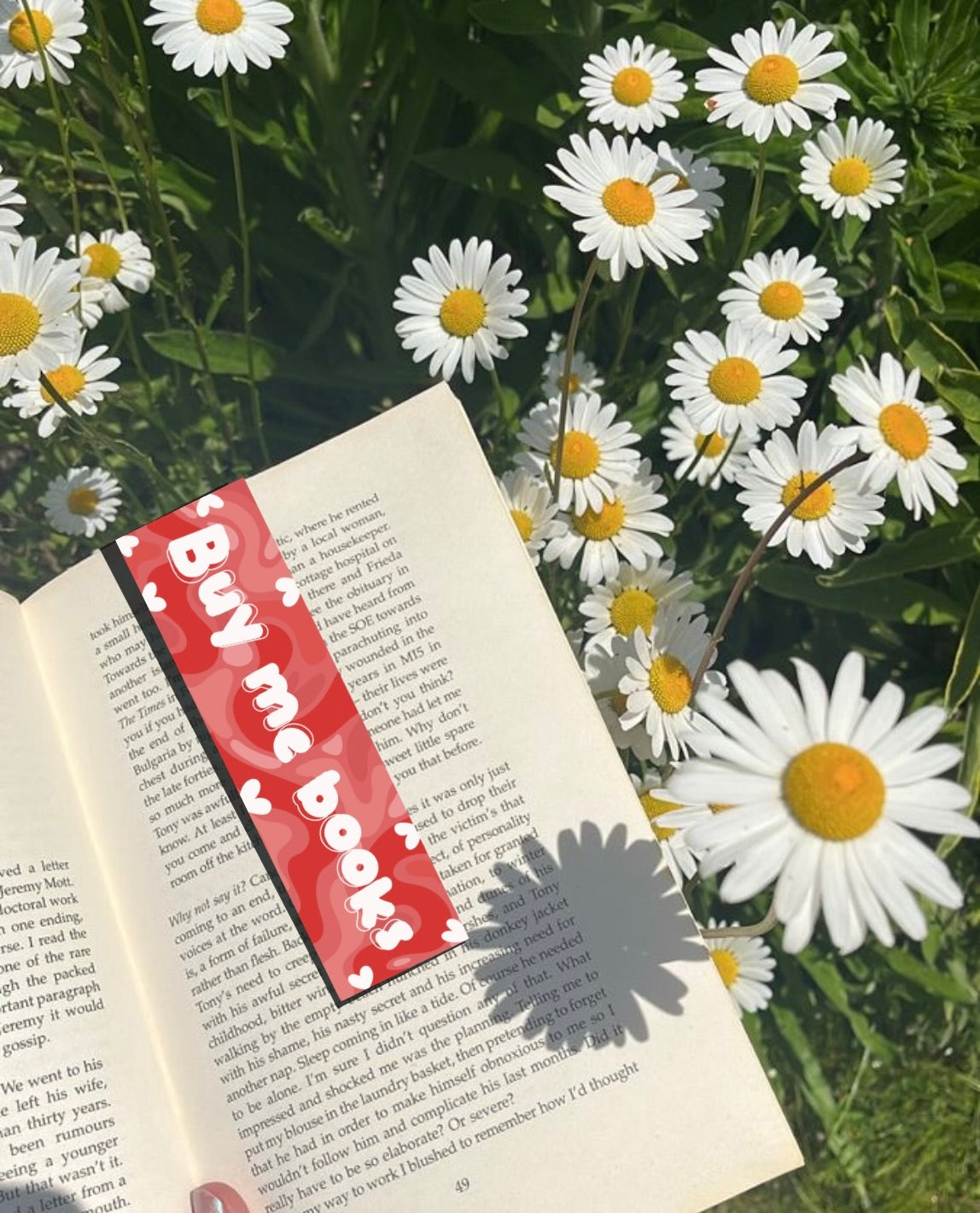 buy me books magnetic bookmark