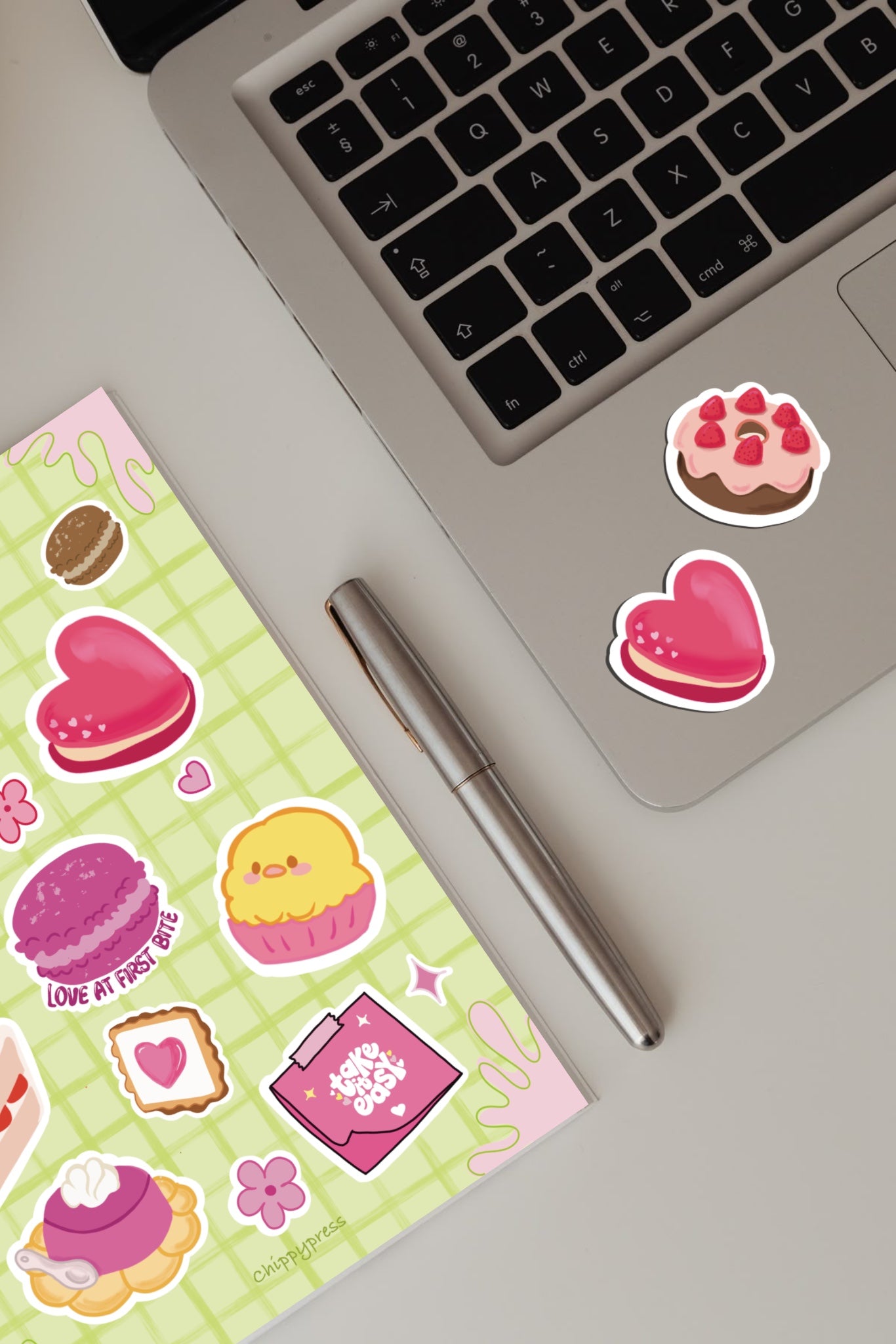 Bakery delulu stickers sheet