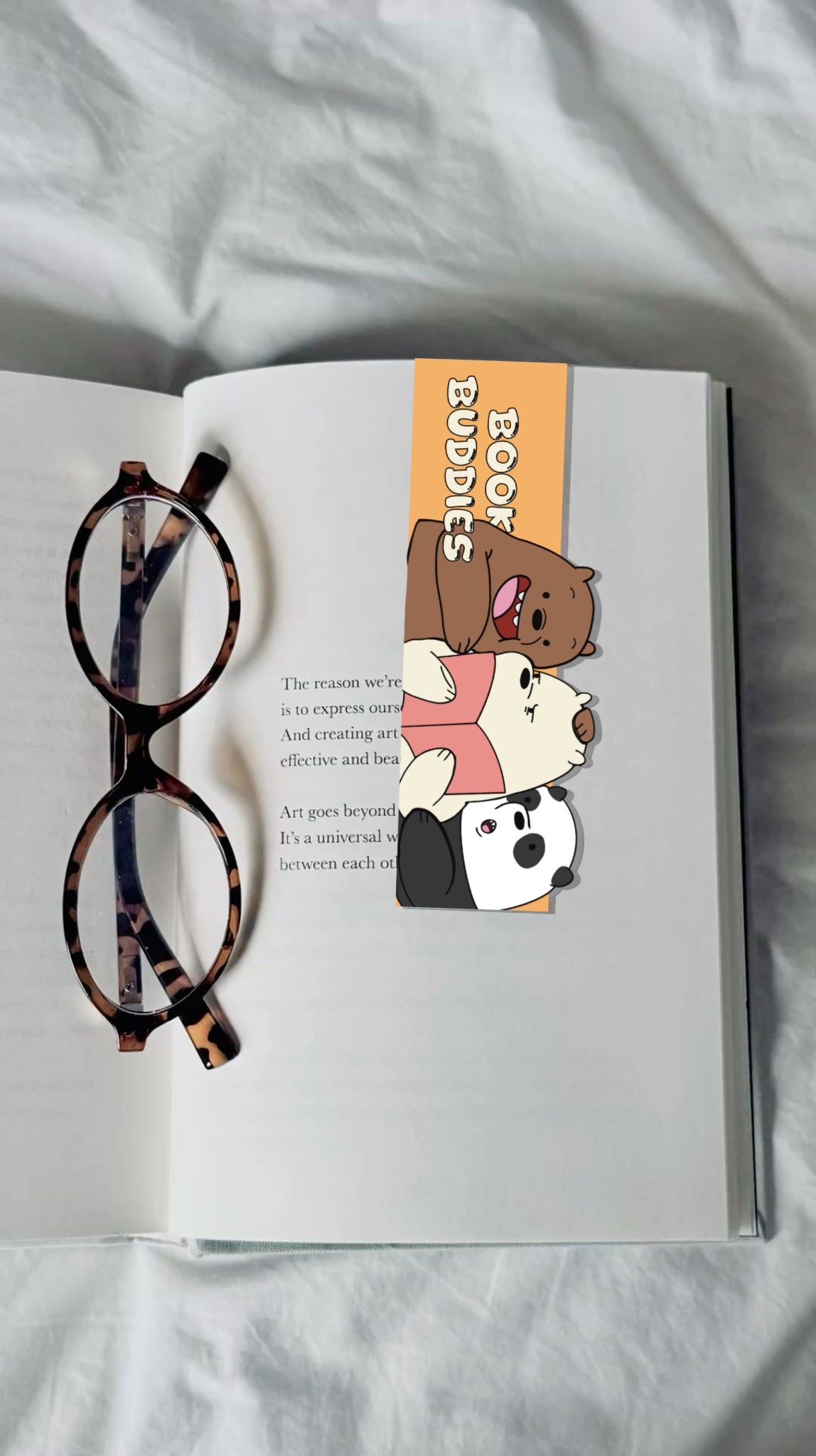 Book Buddies Magnetic Bookmark